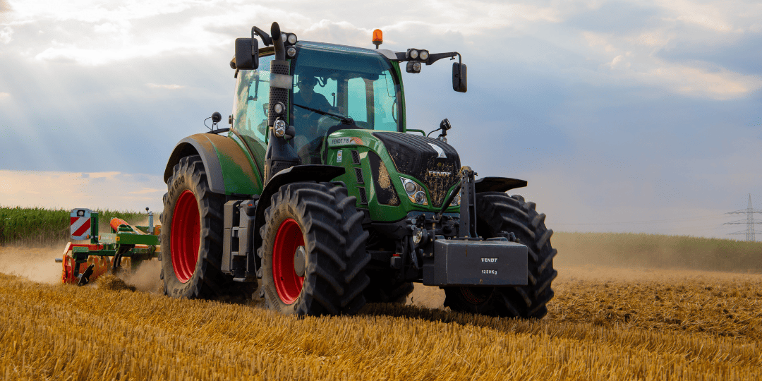 Tractor in Field